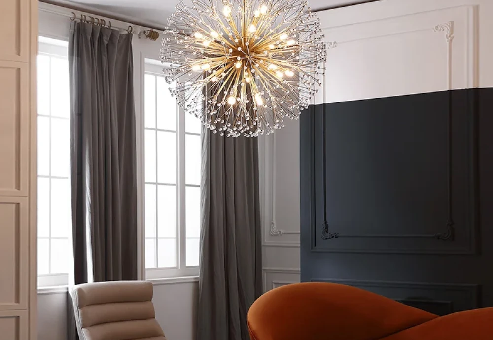 crystal ball chandelier